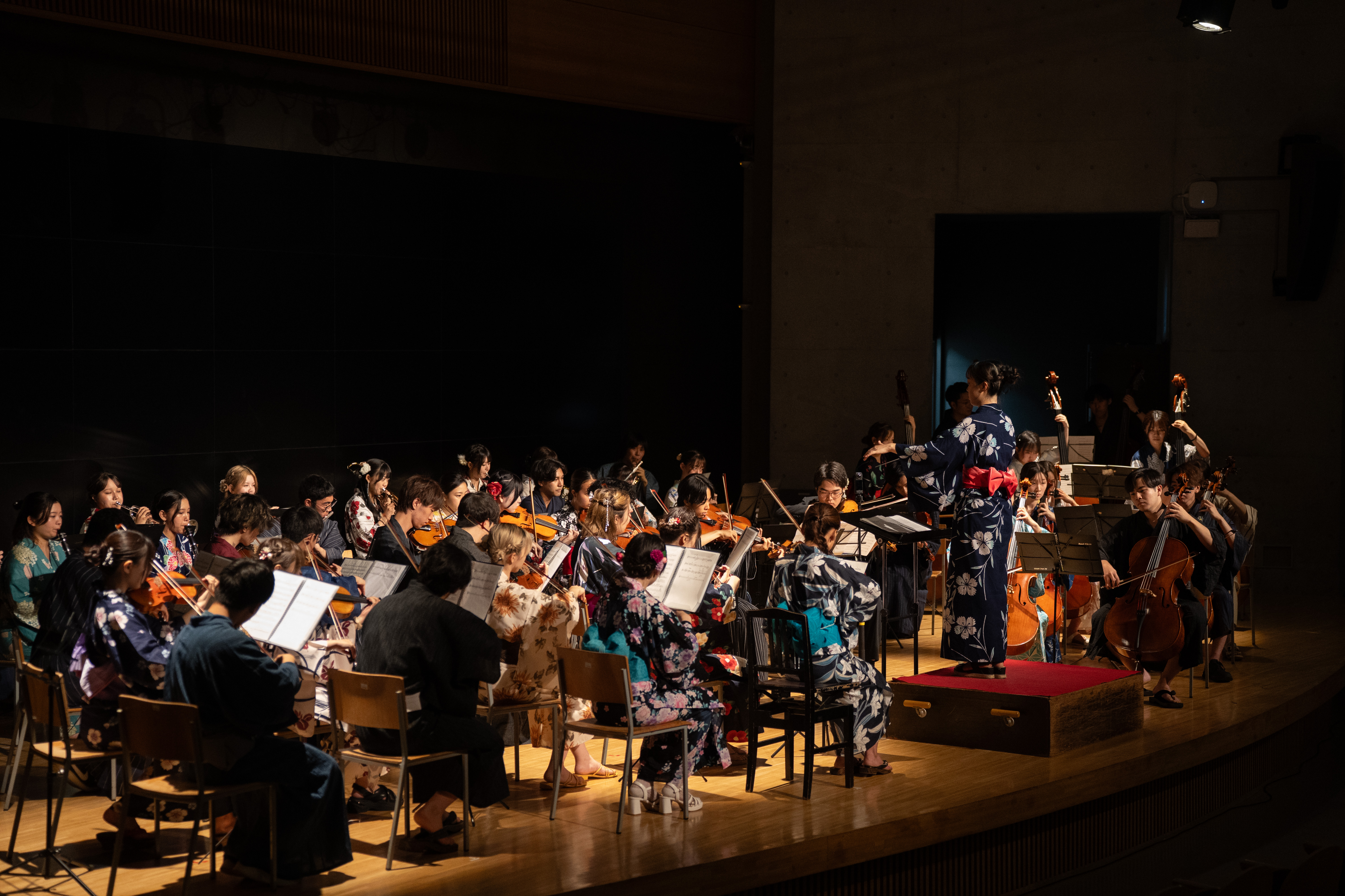 七夕祭演奏会の様子
